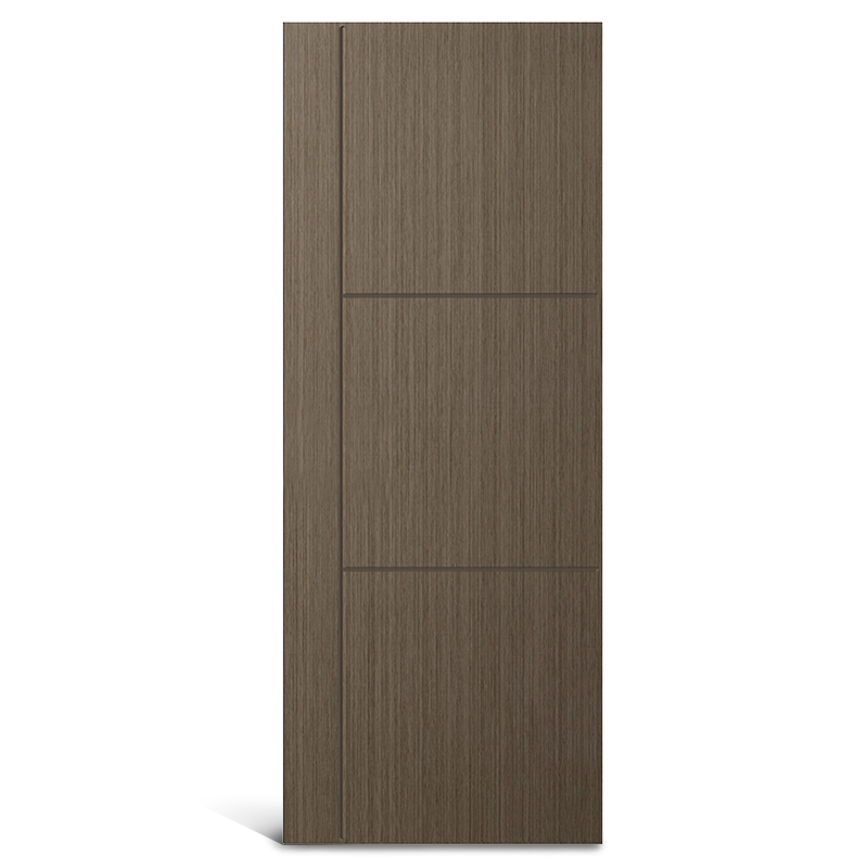 3 panel sama dengan 1 pintu PVC beralur panel vertikal