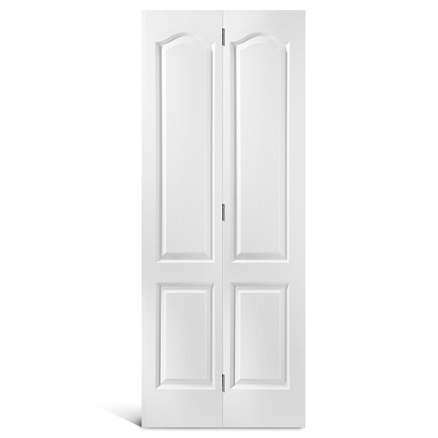 4 Panel Pintu Bifold Berbasis Bulat Atas