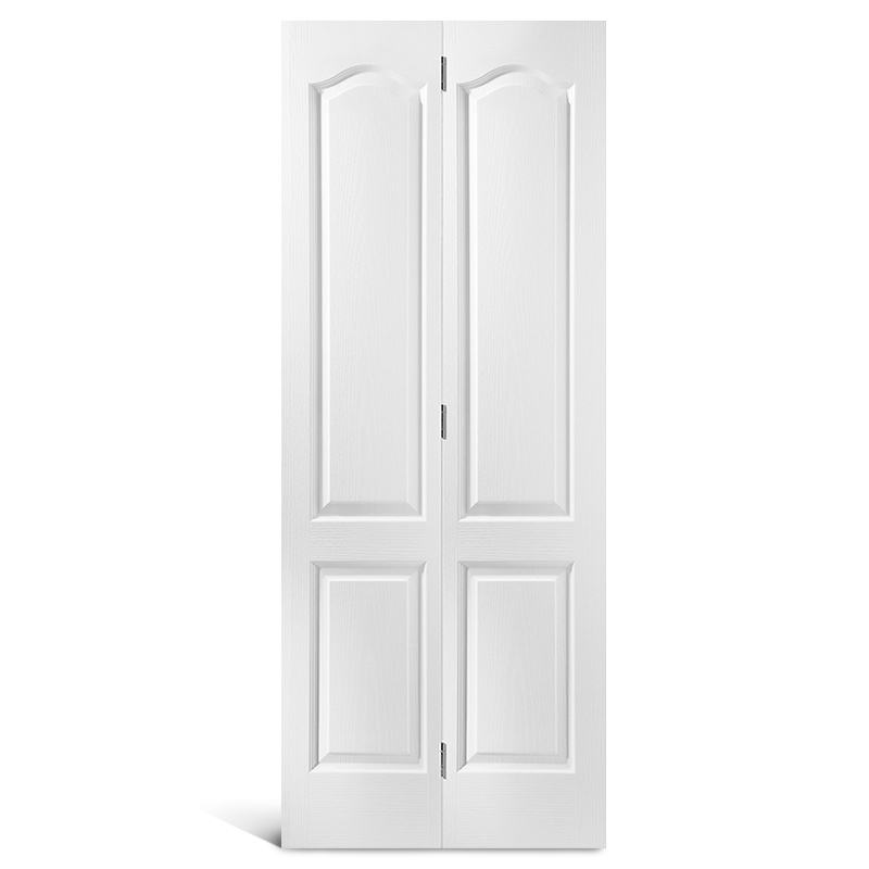 4 Panel Pintu Bifold Berbasis Bulat Atas