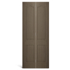 4 Panel Lengkungan Pintu Bifold PVC Atas