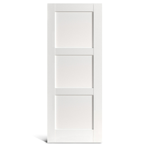 3 Komersial Interior Pintu Pengocok PVC Panel Datar