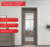 Oupai PVC WPC Pintu Tahan Air Sertifikat CE Saso