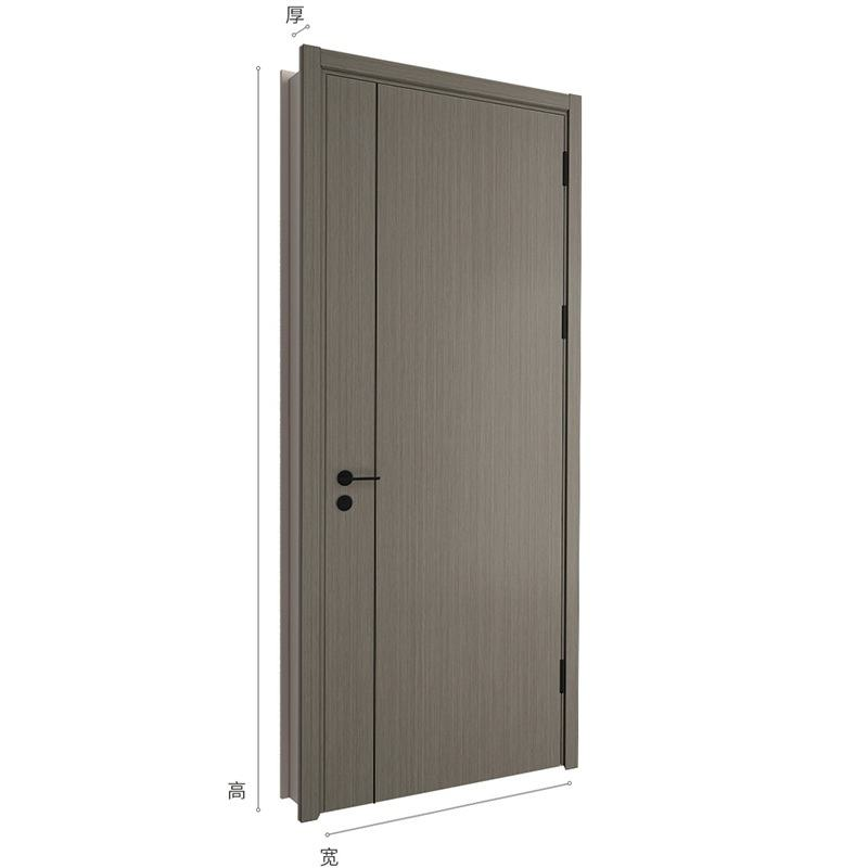 Pintu MDF Kayu Lukis Oupai Sertifikat CE Saso GOST-R
