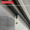 Oupai PVC Kayu Pintu MDF Sertifikat CE Saso GOST-R
