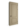 Oupai PVC Kayu Pintu MDF Sertifikat CE Saso GOST-R