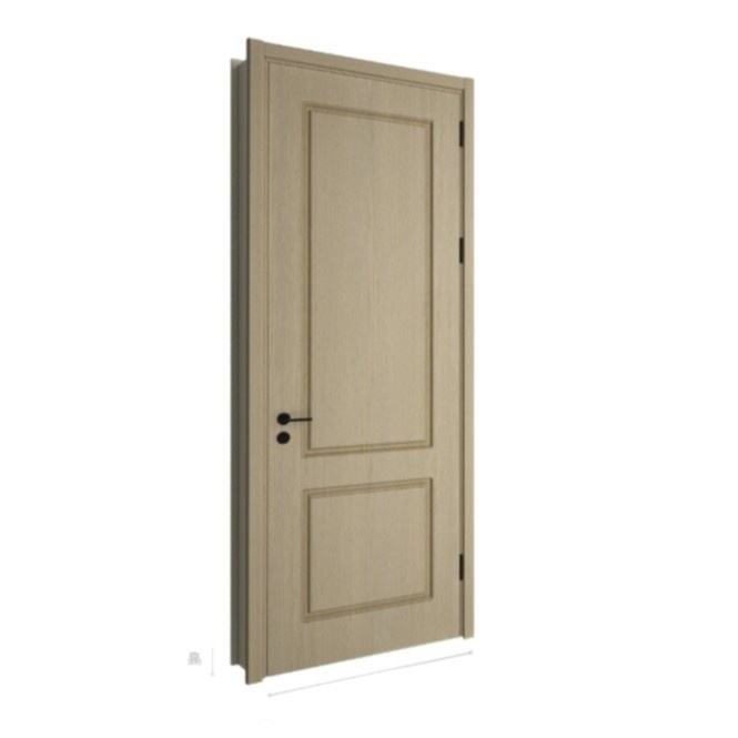 Oupai PVC Kayu Pintu MDF Sertifikat CE Saso GOST-R