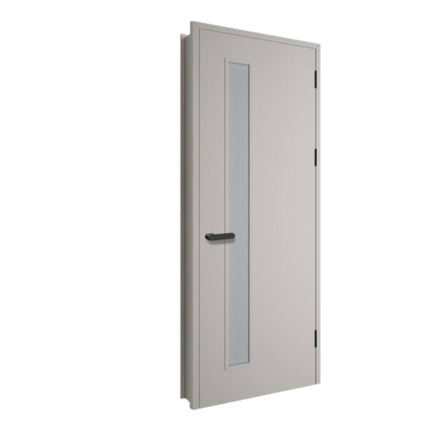 Pintu MDF Kayu Lukis Oupai Sertifikat CE Saso GOST-R