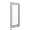 Oupai PVC Kayu Pintu MDF Sertifikat CE Saso GOST-R