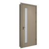 Oupai PVC Kayu Pintu MDF Sertifikat CE Saso GOST-R